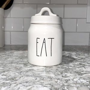 Rae Dunn “EAT” canister